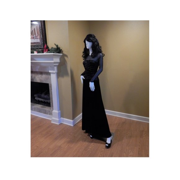 Tadashi SIXE XS BLACK VELVET - Picture 4 of 15